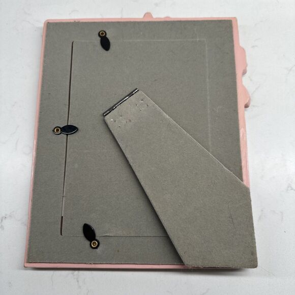 Vintage Daffodil Picture Frame Floral Sculptural Decorative Table Top - Picture 5 of 14